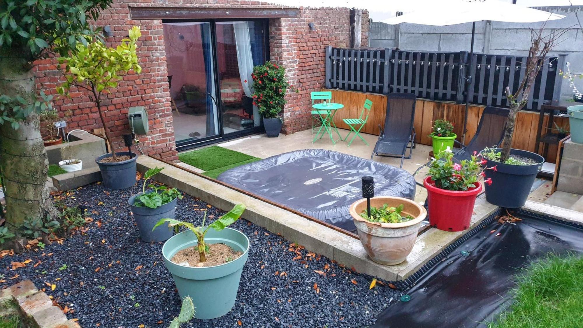 Gary Suite - Studio Cosy, Spa Et Jardin Privatif A 4 Min De Cambrai Awoingt 外观 照片