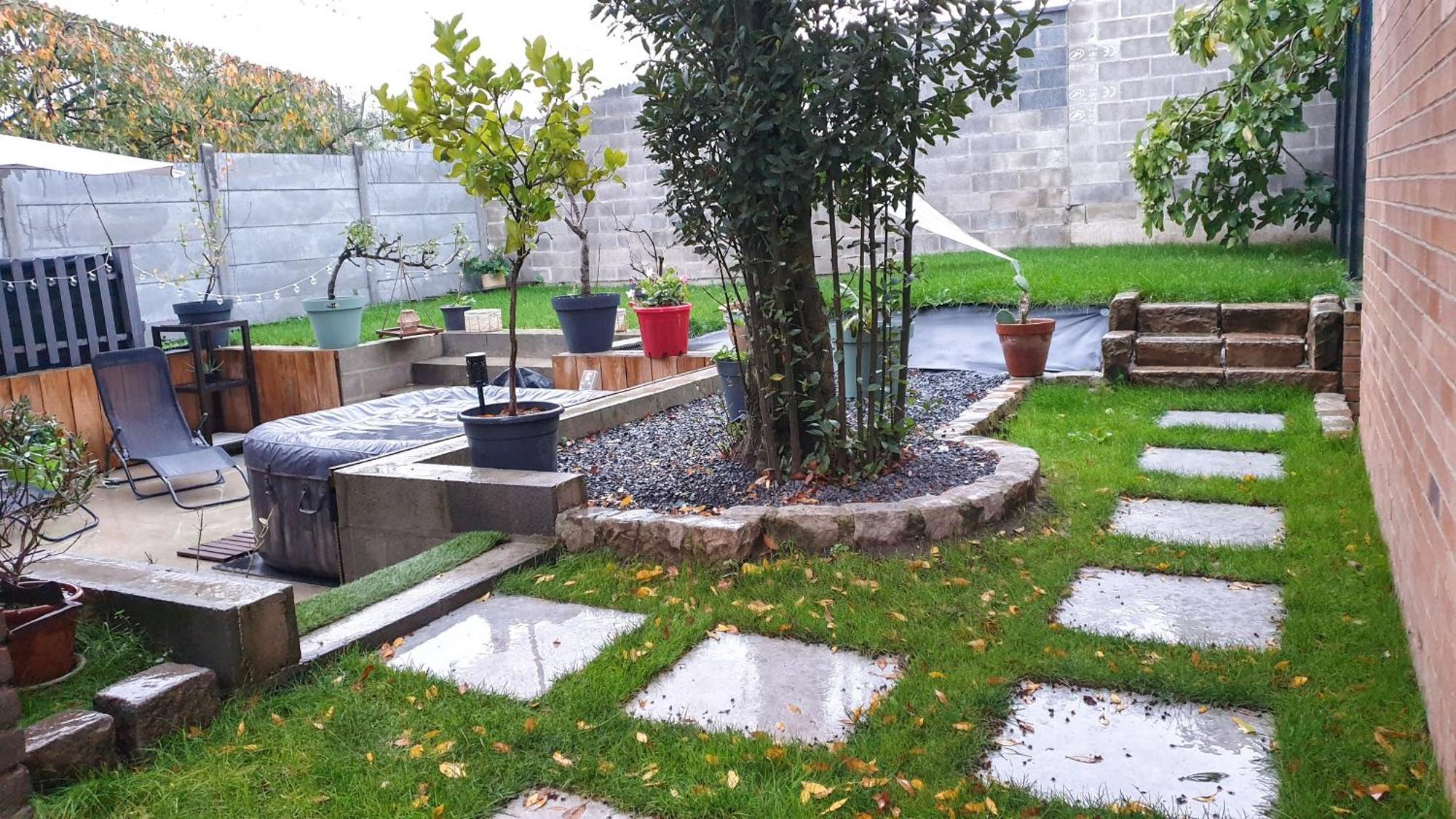 Gary Suite - Studio Cosy, Spa Et Jardin Privatif A 4 Min De Cambrai Awoingt 外观 照片