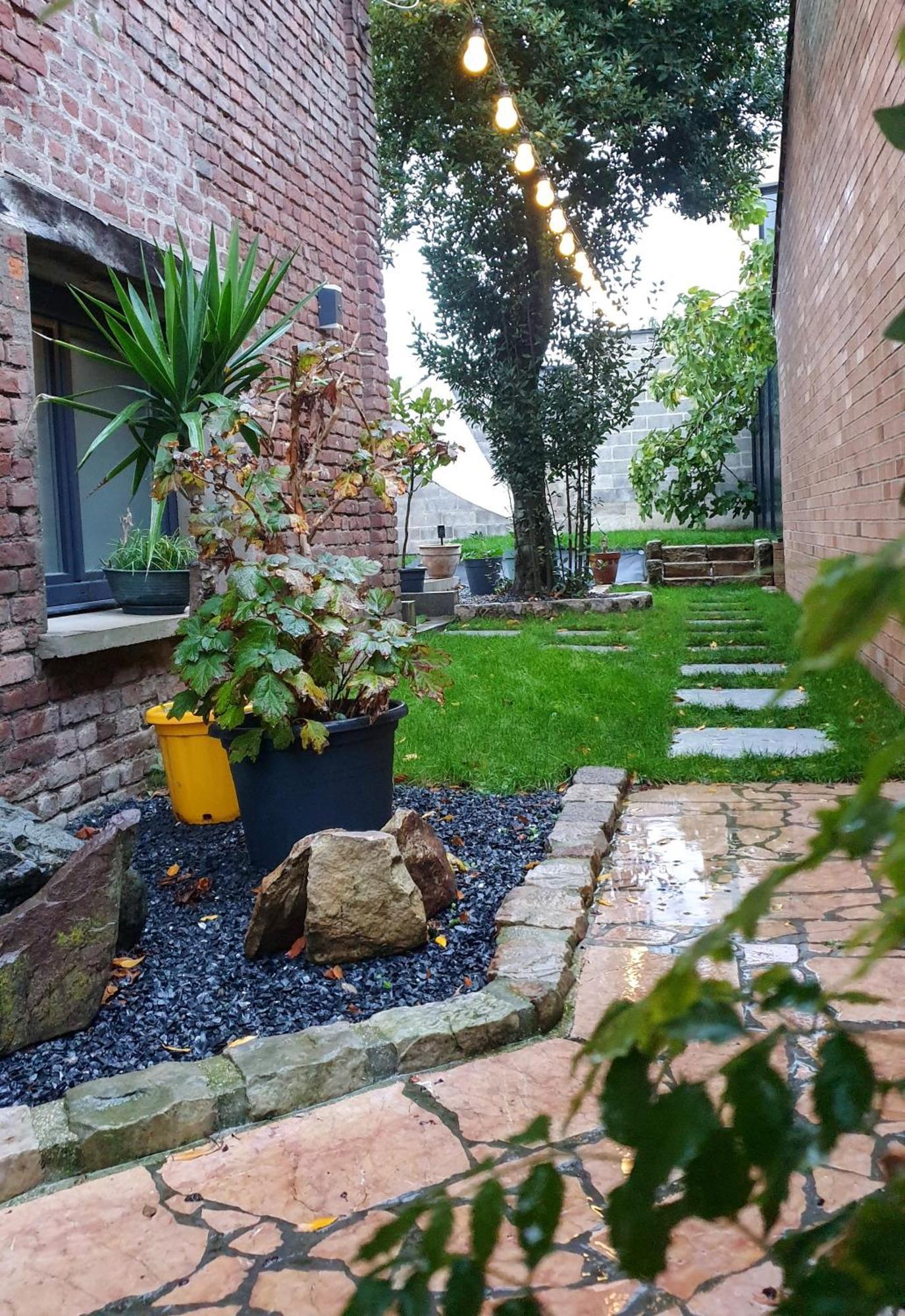Gary Suite - Studio Cosy, Spa Et Jardin Privatif A 4 Min De Cambrai Awoingt 外观 照片