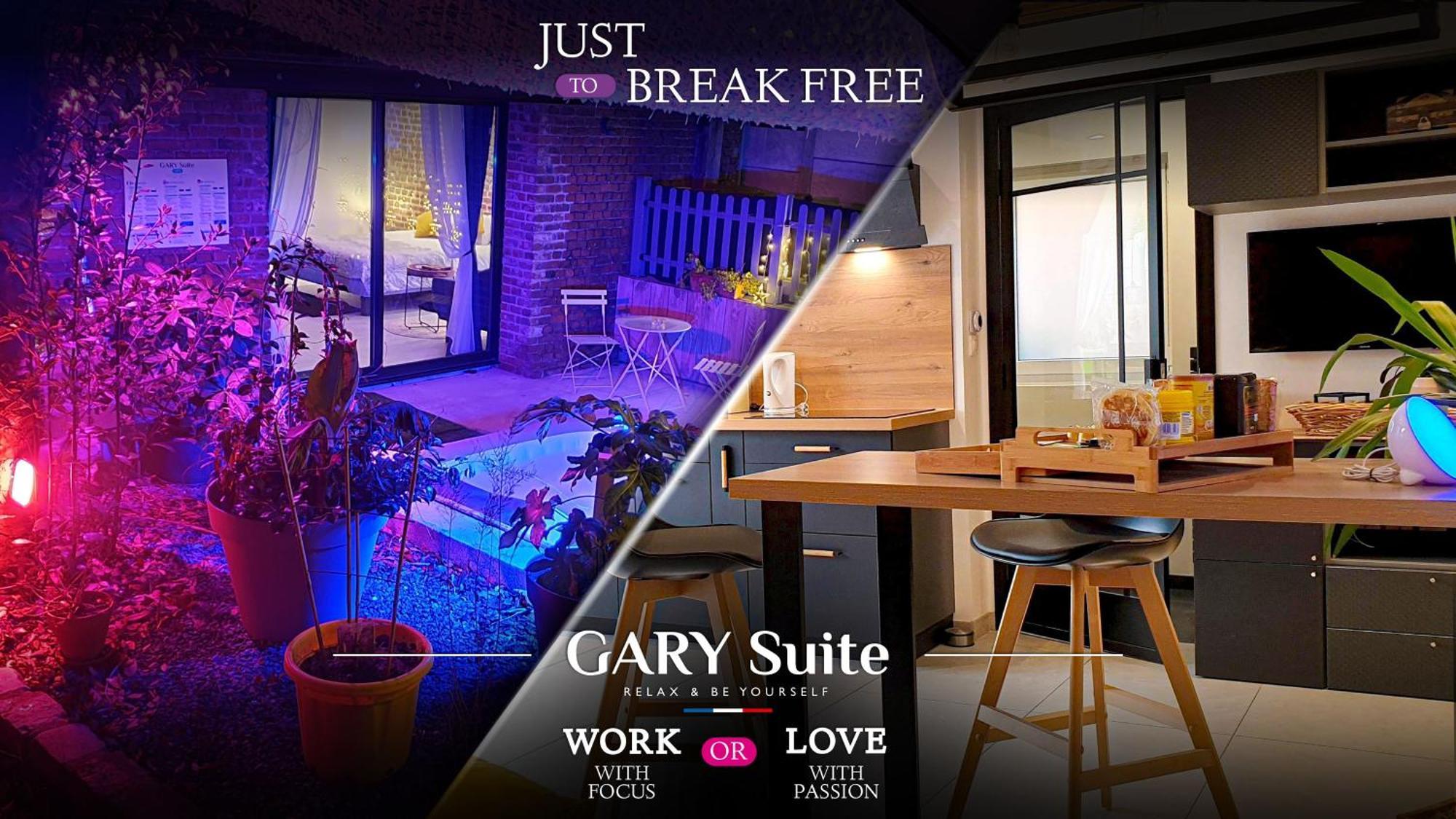 Gary Suite - Studio Cosy, Spa Et Jardin Privatif A 4 Min De Cambrai Awoingt 外观 照片