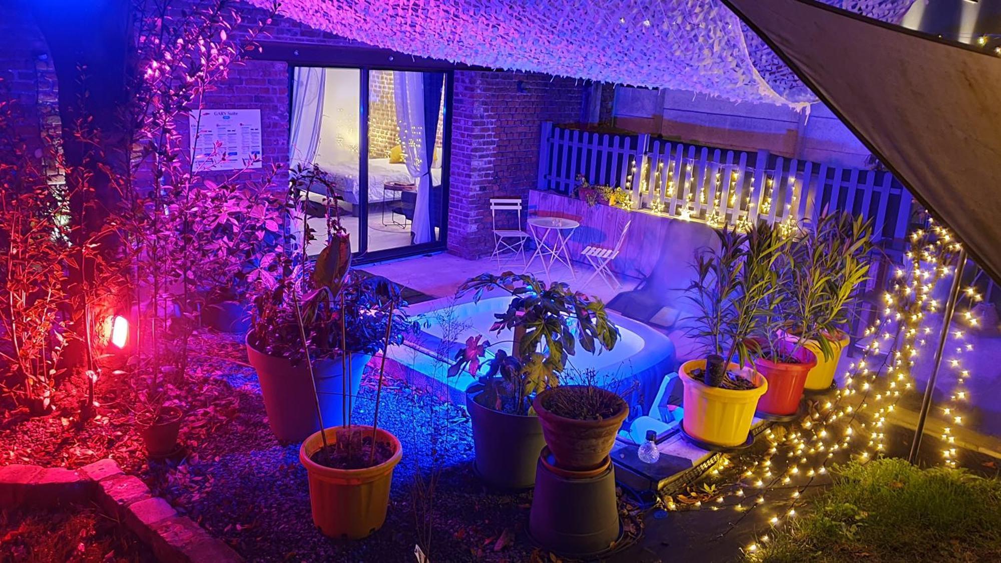 Gary Suite - Studio Cosy, Spa Et Jardin Privatif A 4 Min De Cambrai Awoingt 外观 照片