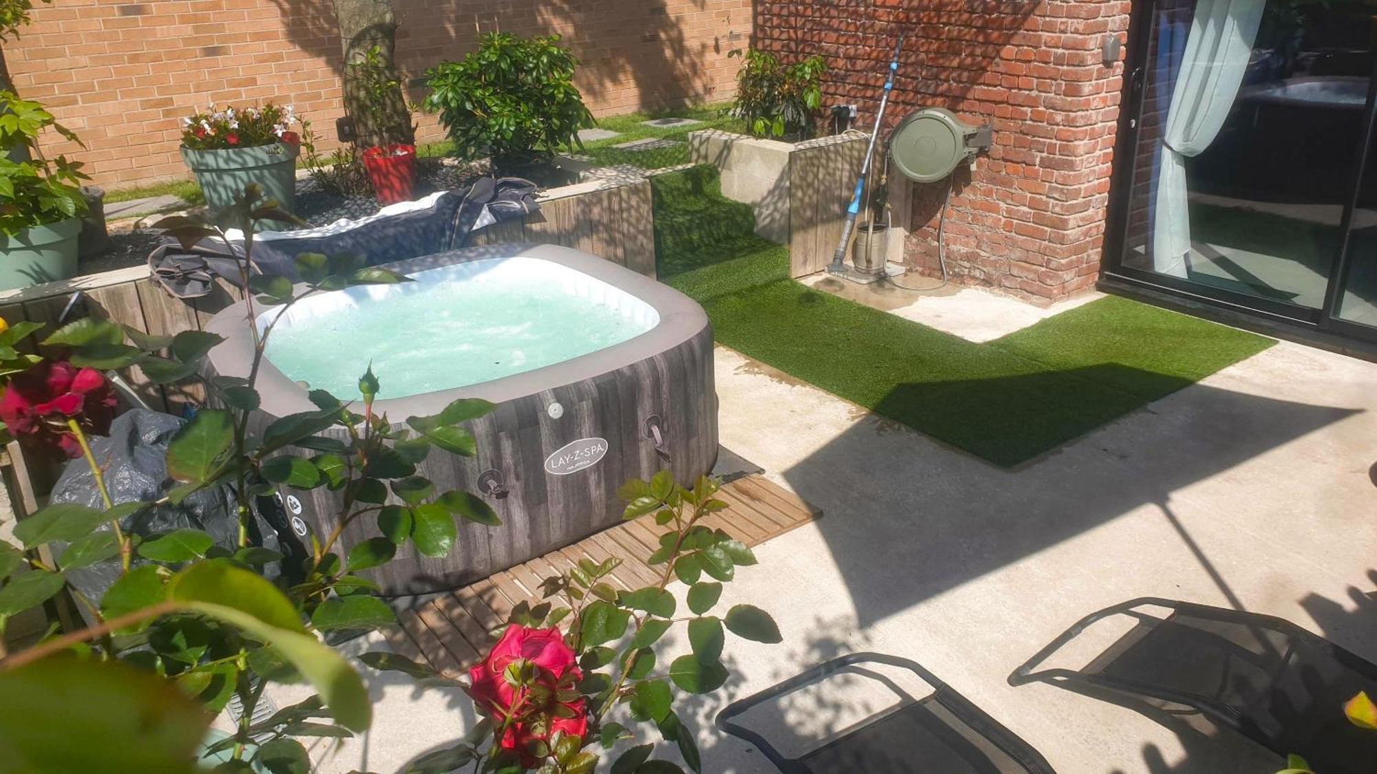 Gary Suite - Studio Cosy, Spa Et Jardin Privatif A 4 Min De Cambrai Awoingt 外观 照片